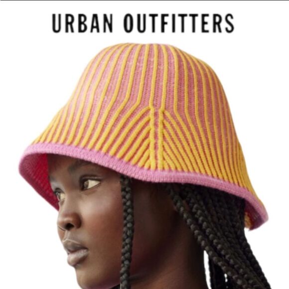 NEW Urban Outfitters UO Gabbi Knit Bucket Cap Hat - Picture 3 of 3
